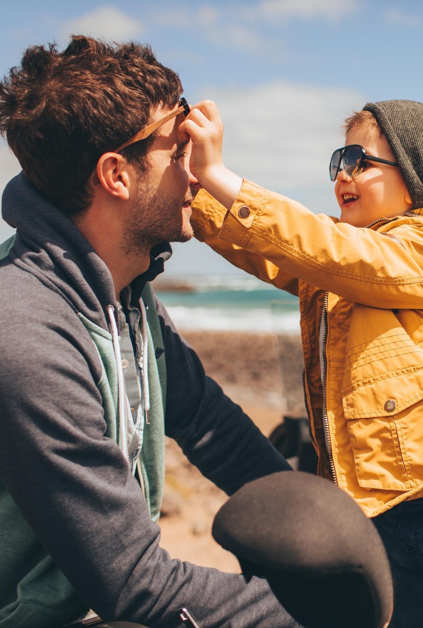 Father and son with sunglasses (NXPowerLite Copy)-1